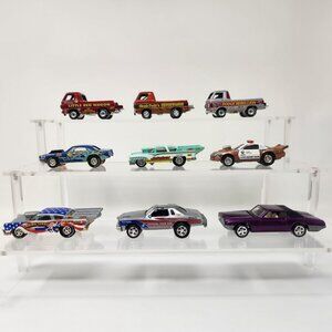 Lot of (9) Johnny Lightning Diecast Cars 1990s (g1)